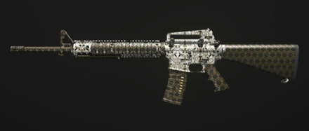 MW3 - Golden Ivory M16 Camo