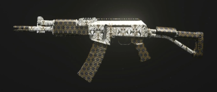 MW3 - Golden Ivory KV Broadside Camo