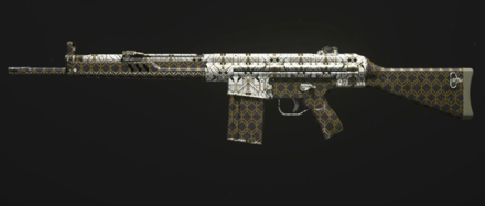 MW3 - Golden Ivory Lachmann-762 Camo