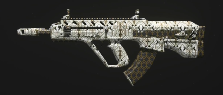 MW3 - Golden Ivory TR-76 Geist Camo