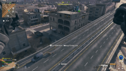 MW3 Zombies - Parachute Gliding