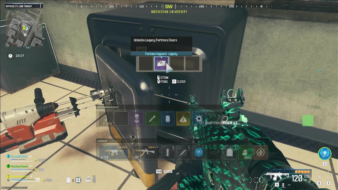 MW3 Fortress Keycard