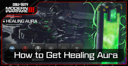 Modern Warfare 3 - How to Get Healing Aura