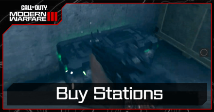 Modern Warfare 3 - Buy Stations
