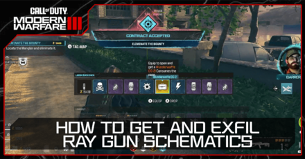 Modern Warfare 3 - Ray Gun Schematics Banner