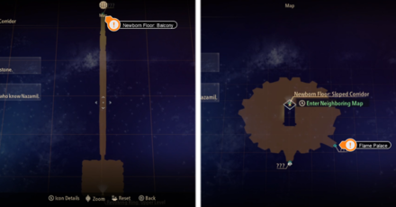 Tales of Arise Beyond the Dawn - Newborn Floor: Sloped Corridor and Balcony