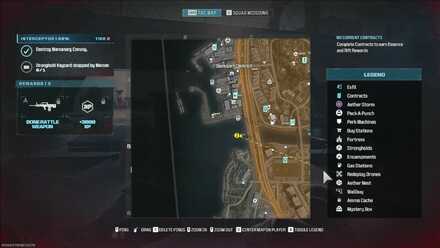 MW3 Ghalia Seaside Portal Exit Map Location