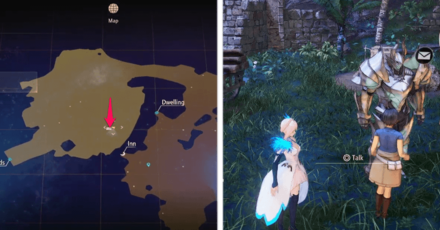 Tales of Arise - A Nice Spot For Love and Healing Reconstruction Sub Quest Talk to Nottio and Cagari