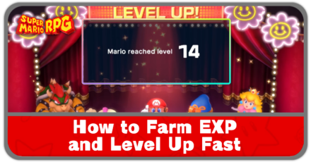 Super Mario RPG Remake - How to Farm EXP and Level Up Fast
