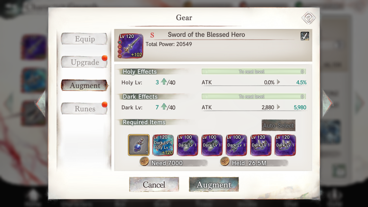 Augmenting Witch Equipment - MementoMori