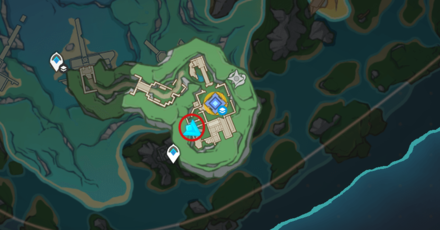 Genshin - Radiant Spincrystal 118 Map