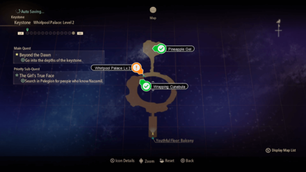 Tales of Arise Beyond the Dawn - Whirlpool Palace Level 2 Map