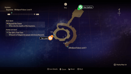 Tales of Arise Beyond the Dawn - Whirlpool Palace Level 4 Map