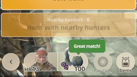 Monster Hunter Now - Multplayer No Nearby Hunters