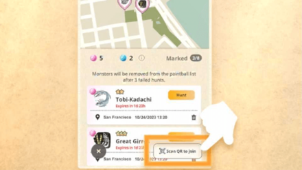 Monster Hunter Now - Multplayer QR Code Marked Paintball