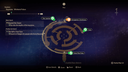 Tales of Arise Beyond the Dawn - Whirlwind Palace Map