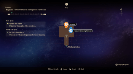 Tales of Arise Beyond the Dawn - Whirlwind Palace: Monogeneric Storehouse Map