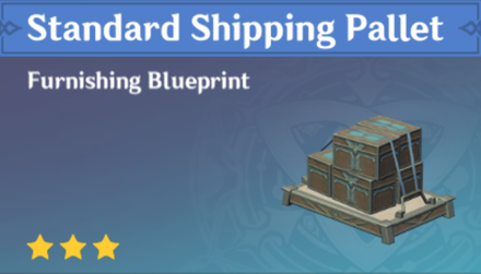 Genshin Impact - How to Get Standard Shipping Pallet Furnishing