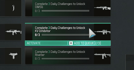 Modern Warfare 3 - Activating and Queueing Challenges