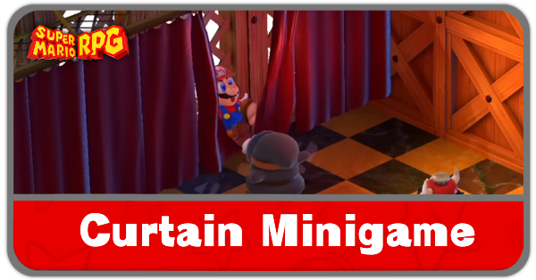 Super Mario RPG Remake- Curtain Minigame and Rewards