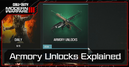 Modern Warfare 3 -Armory Unlocks Explained