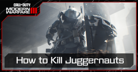 Modern Warfare 3 - How to Kill Juggernauts