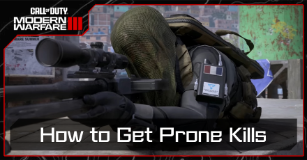 MW3 How to Get Prone Kills