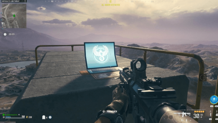 Modern Warfare 3 - Audio Log on Top of Crane