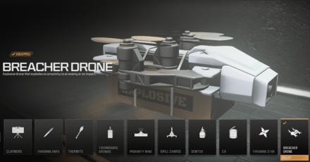 Modern Warfare 3 - Equip in Lethal Equipment Slot