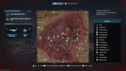 Modern Warfare 3 - Red Zone Map Location