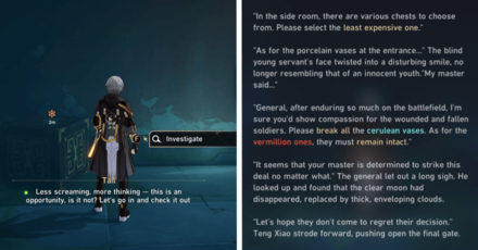 Honkai Star Rail - Vase Puzzle 2 Solution Step 1