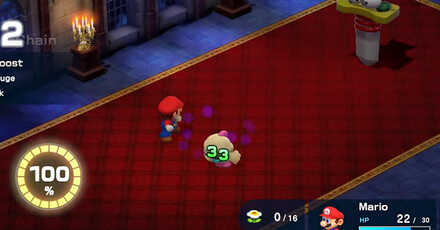 Super Mario RPG Remake - Have Mario Use Recovery Items