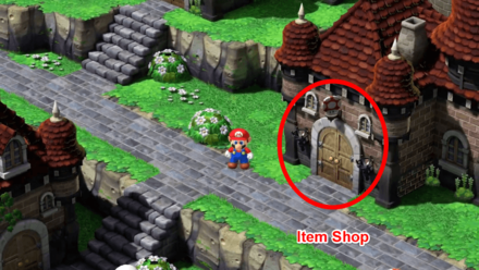 Super Mario RPG Remake - Item Shop