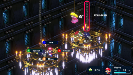 Super Mario RPG - Attack the Chaindelier