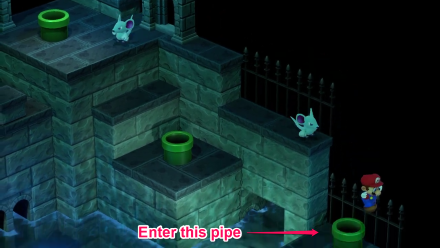 Super Mario RPG - Kero Sewers Path 2