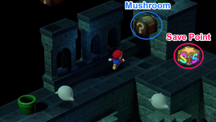 Super Mario RPG - Kero Sewers Path 8