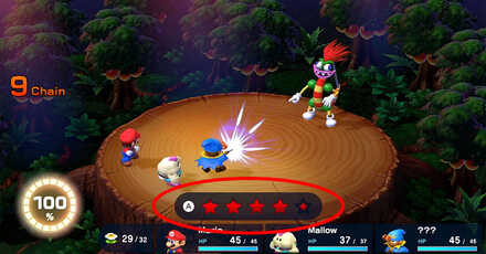 Super Mario RPG Remake - Geno Beam Timed Hit