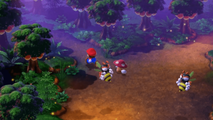 Super Mario RPG Remake - Enter Upper Left Exit