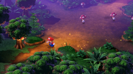 Super Mario RPG Remake - Enter Lower Left Exit