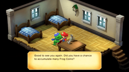 Super Mario RPG Remake - Seaside Frog Coin Shop