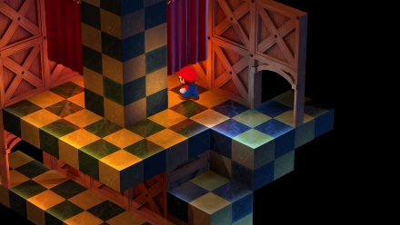 Pass through the curtain