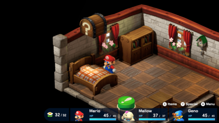 Super Mario RPG Remake - Rose Town Chest