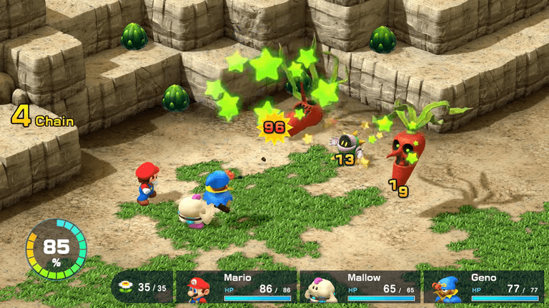 Super Mario RPG Remake - Action Command