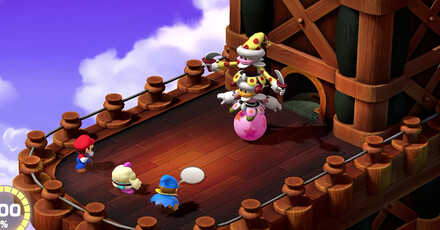 Super Mario RPG Remake - Knife Guy and Grate Guy Tower Formation