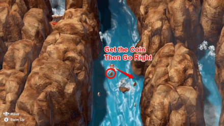 Super Mario RPG Remake - Get the Coin then Go Right