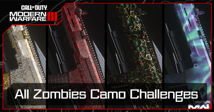 Modern Warfare 3 - All Zombies Camo Challenges