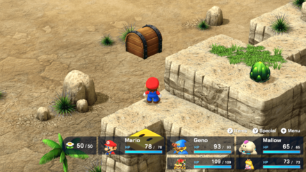 Super Mario RPG Remake - Land