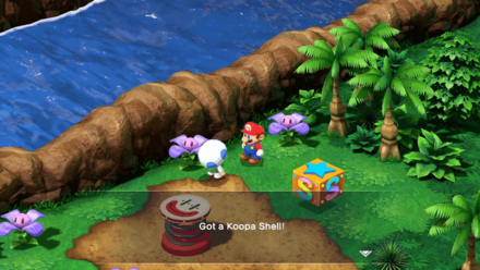 Super Mario RPG Remake - Getting a Koopa Shell