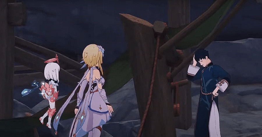 Genshin - Speak with Muning