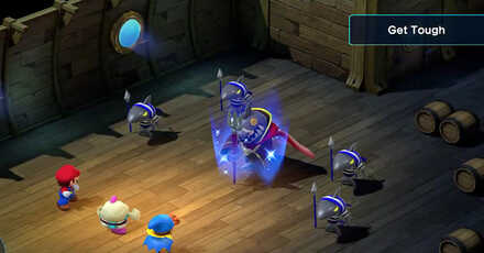 Super Mario RPG Remake - Johnny Uses Get Tough